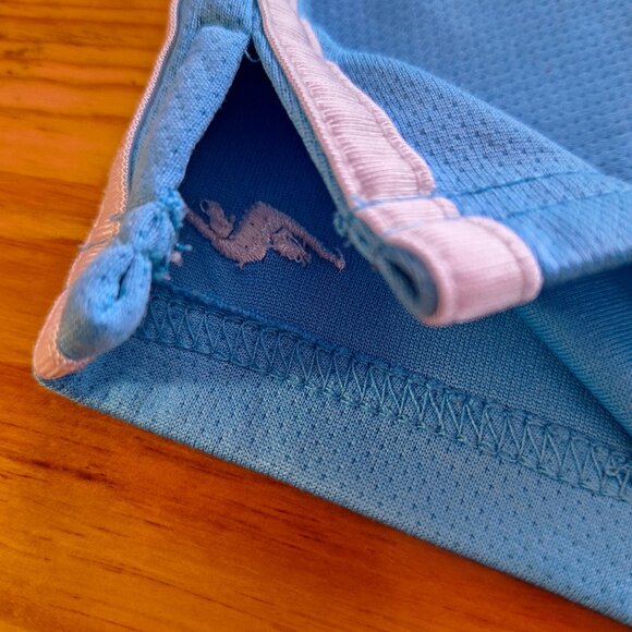 Athletic Works Light Blue and White Running Shorts - Picture 5 of 8